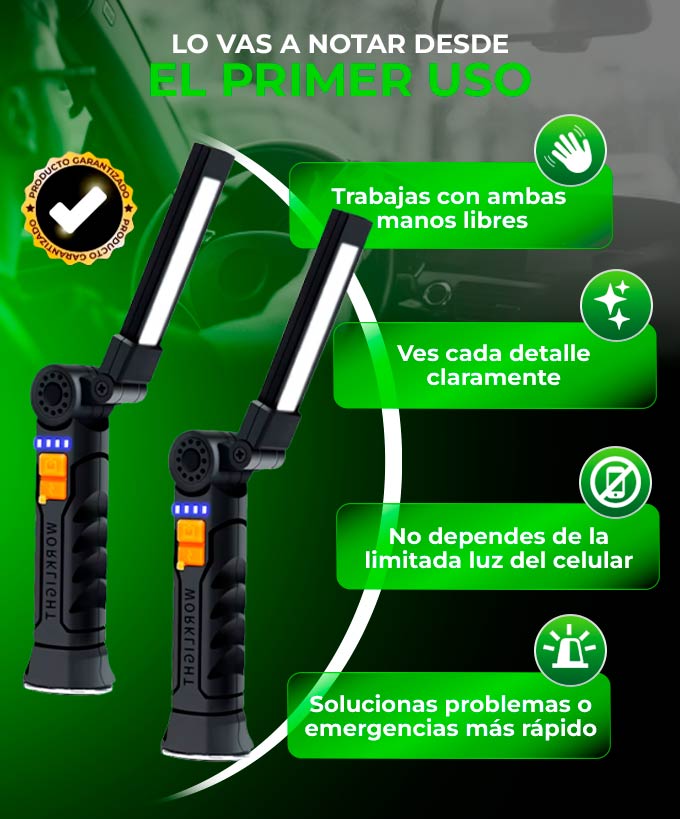 Pack Lampara magnetica